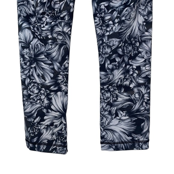 Lululemon Wunder Under Crop high rise leggings luxtreme 21” night garden women 6 - Picture 6 of 11